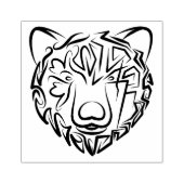 Tampons Encreurs Ours tribal noir et blanc (Impression)