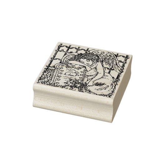 TAMPONS ENCREURS OUVERTURE DE L'ANGE GUARDIEN, PIERRE DE CAOUTCHOUC (Tampon)