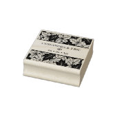 Tampons Encreurs Overlapping Leaves Pattern Elegant Nature Wedding (Tampon)