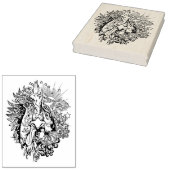 Tampons Encreurs Page Rooster Line Art Colour (Tamponné)