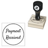 Tampons Encreurs "Paiement reçu" Timbre en caoutchouc (Tamponné)