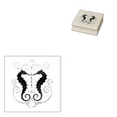 Tampons Encreurs Paire de Cheval de mer (Tamponné)