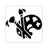 Tampons Encreurs Palette de peinture et pinceaux (Impression)