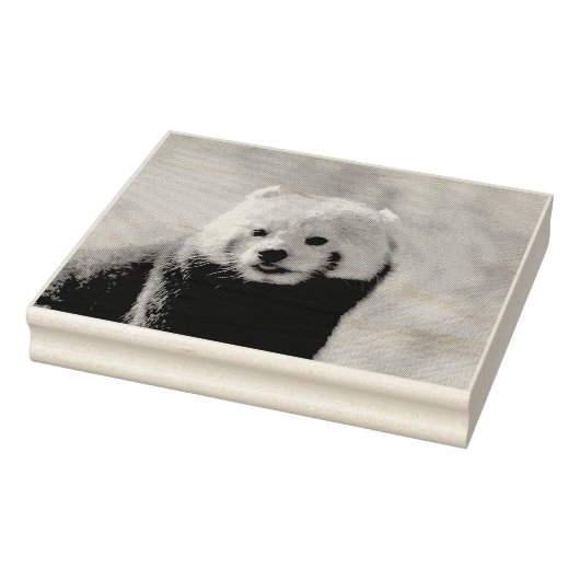 Tampons Encreurs Panda rouge (Tampon)
