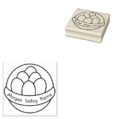 Tampons Encreurs Panier d'oeufs sur le timbre en caoutchouc de la f (Tamponné)