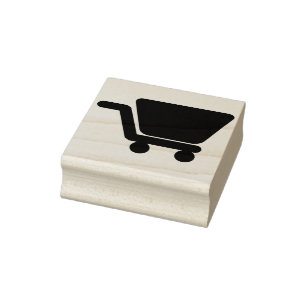 Tampons Encreurs panier estampille d'art silhouette