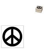 Tampons Encreurs Panneau de paix (Tamponné)