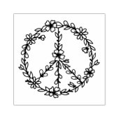 Tampons Encreurs Panneau de Paix Timbre d'Art en Bois (Impression)