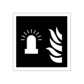 Tampons Encreurs Panneau de sécurité de l'alarme incendie (Impression)