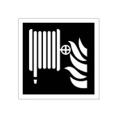 Tampons Encreurs Panneau de sécurité de l'bobine de tuyau d'incendi (Impression)