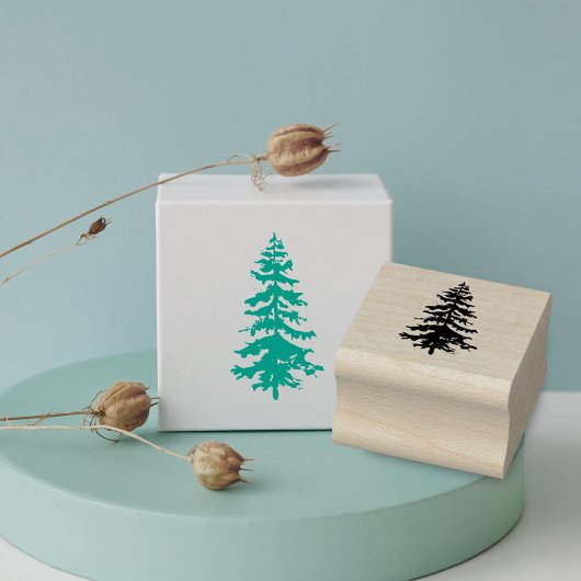 Tampons Encreurs Papeterie de mariage rustique avec pin