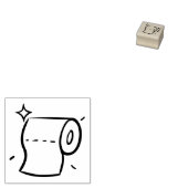 Tampons Encreurs Papier toilette (Tamponné)