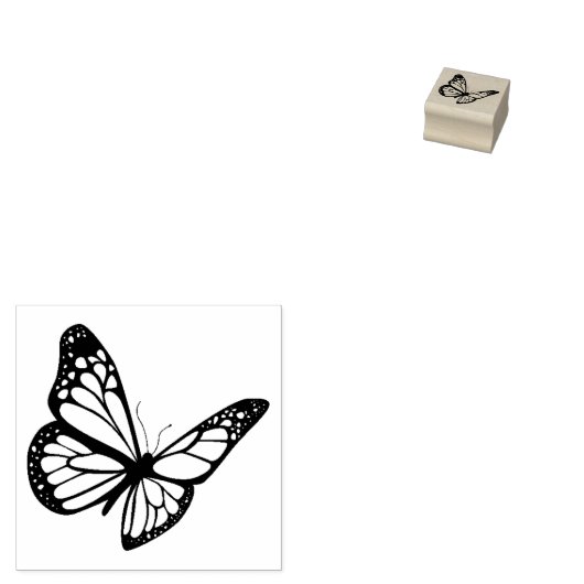 Tampons Encreurs Papillon en vol (Tamponné)
