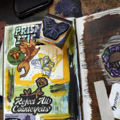 Tampons Encreurs Papillon monarque