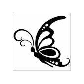 Tampons Encreurs papillon ornemental profil d'art timbre (Impression)
