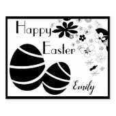 Tampons Encreurs Pâques joyeuses personnalisées (Impression)