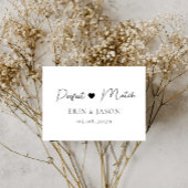 Tampons Encreurs Parfait ! Élégant, Simple, Écriture manuscrite, Co