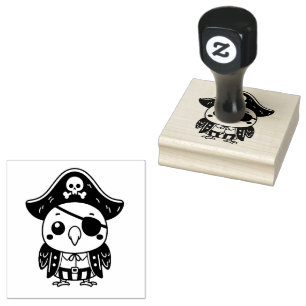 Tampons Encreurs Parrot de pirate mignon