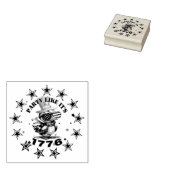 Tampons Encreurs Parti comme son aigle américain de 1776 et drapeau (Tamponné)