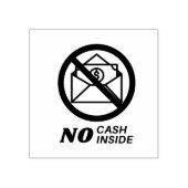 Tampons Encreurs Pas d'argent à l'intérieur du timbre en caoutchouc (Impression)