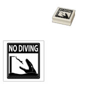 Tampons Encreurs Pas de plongée (Mosasaurus) (Tamponné)