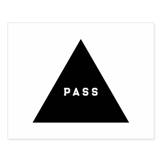 Tampons Encreurs PASS Texte personnalisé Émeraude Vert Encre Poigné (Impression)