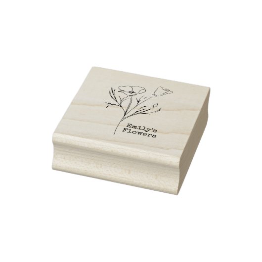 Tampons Encreurs Pavot de Californie (Tampon)