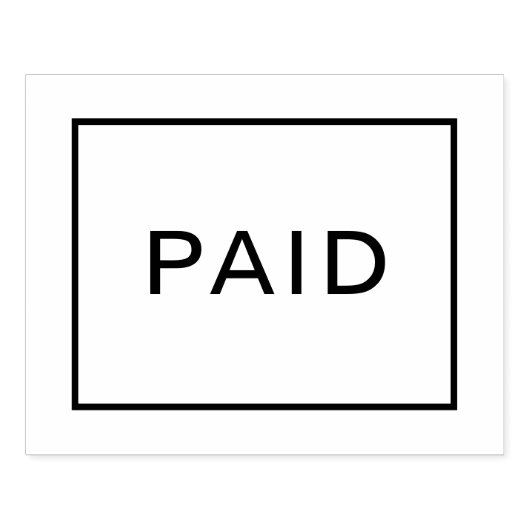 Tampons Encreurs Payé (Impression)