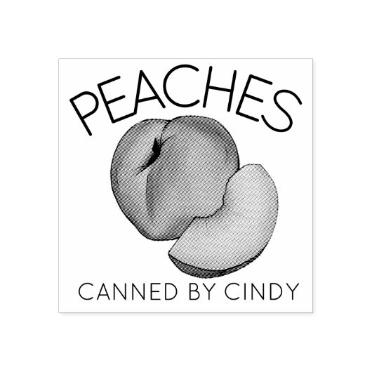 Tampons Encreurs Pêche Fruit Accueil Pêche En Canne Peaches Canalis (Impression)