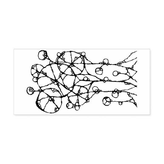 Tampons Encreurs Peinture à la main - Arbre Abstrait Groupe 1 (Impression)
