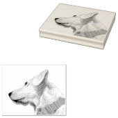 Tampons Encreurs Peinture de chien (Tamponné)