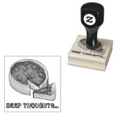 Tampons Encreurs Pensées profondes Chicago Style Pepperoni Pizza Ti (Tamponné)