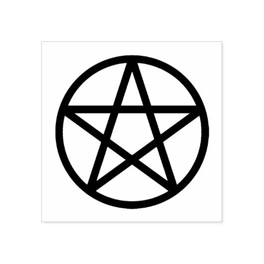 Tampons Encreurs Pentacle graphique simple (Impression)