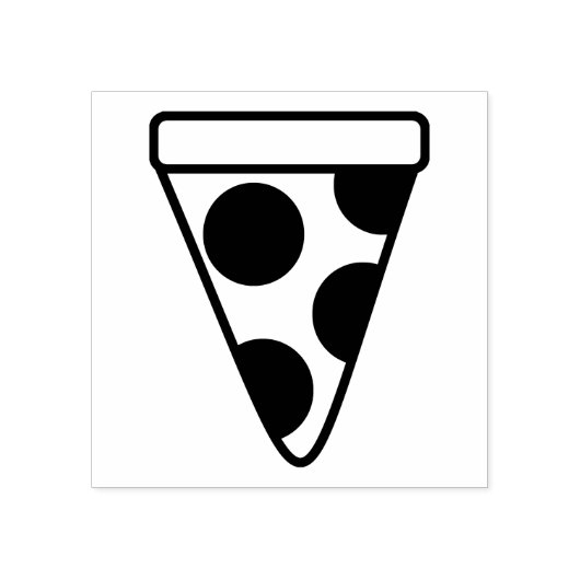 Tampons Encreurs Pepperoni Pizza Slice (Impression)