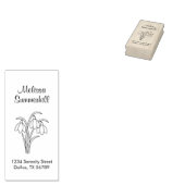 Tampons Encreurs Perce-Neige - Adresse de Fleurs de Printemps (Tamponné)