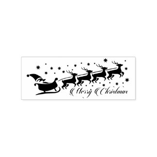 Tampons Encreurs Père Noël et Sleigh