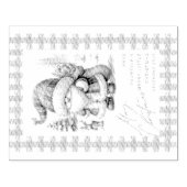 Tampons Encreurs Père Noël Joyeux Noël (Impression)