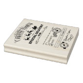 Tampons Encreurs Père Noël Reindeer Express Noël Grand (Tampon)