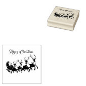 Tampons Encreurs Père Noël Reindeers Joyeux Noël (Tamponné)