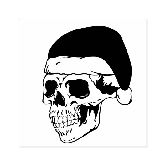 Tampons Encreurs Père Noël Skull (Impression)