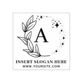 Tampons Encreurs Personalized Business Monogram Self-inking Stamp (Impression)