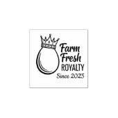 Tampons Encreurs Personalized Egg Stamp - Custom Fresh Egg Stamp  (Impression)