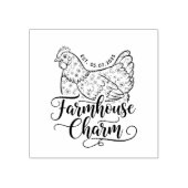 Tampons Encreurs  Personalized egg stamp, personalized fresh egg  (Impression)