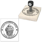 Tampons Encreurs Personalized Homemade Logo Custom Large (Tamponné)