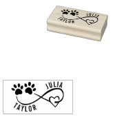 Tampons Encreurs Personalized Pet Lover Signature Stamp (Tamponné)