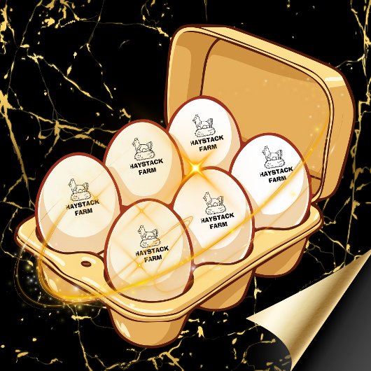 Tampons Encreurs Personalized Rustic Hen Name Egg Love