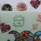 Tampons Encreurs Personnalisation de Noël de Yule bienheureuse