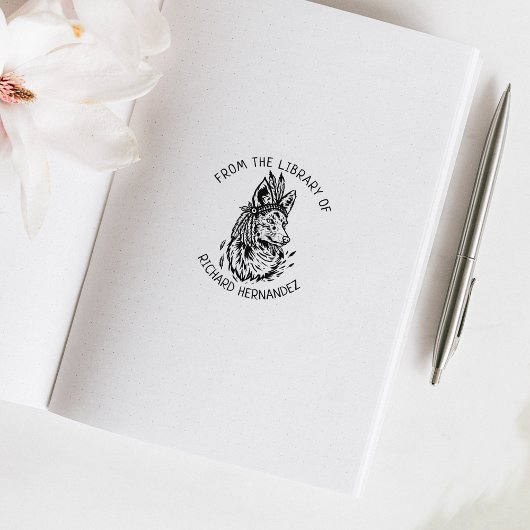 Tampons Encreurs Personnalisé à partir de la bibliothèque de, Fox B