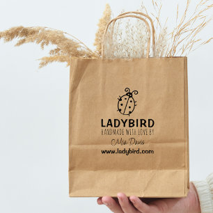 Tampons Encreurs Personnalisé fait à la main avec amour, Cute Ladyb