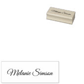 Tampons Encreurs Personnaliser votre signature Script personnalisé (Tamponné)